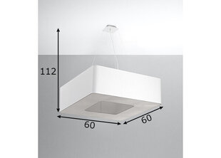 Светильник URANO 60 белый цена и информация | Sollux Мебель и домашний интерьер | 220.lv