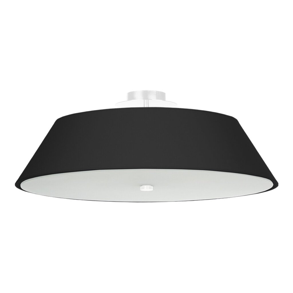 Sollux griestu lampa Vega, melna, 60 cm cena un informācija | Griestu lampas | 220.lv