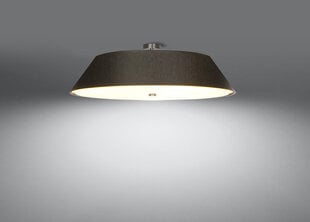 Потолочный светильник Sollux Vega, черный, 60 см цена и информация | Sollux Мебель и домашний интерьер | 220.lv