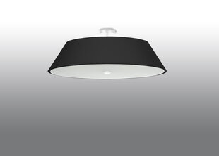 Потолочный светильник Sollux Vega, черный, 60 см цена и информация | Потолочный светильник | 220.lv