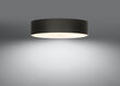 Sollux griestu lampa Skala, melna, 50 cm cena un informācija | Griestu lampas | 220.lv