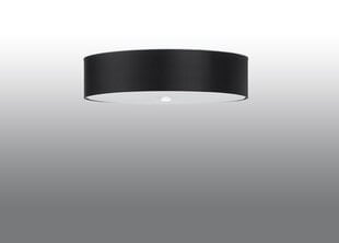 Потолочный светильник Sollux Skala, черный, 50 см цена и информация | Потолочные светильники | 220.lv