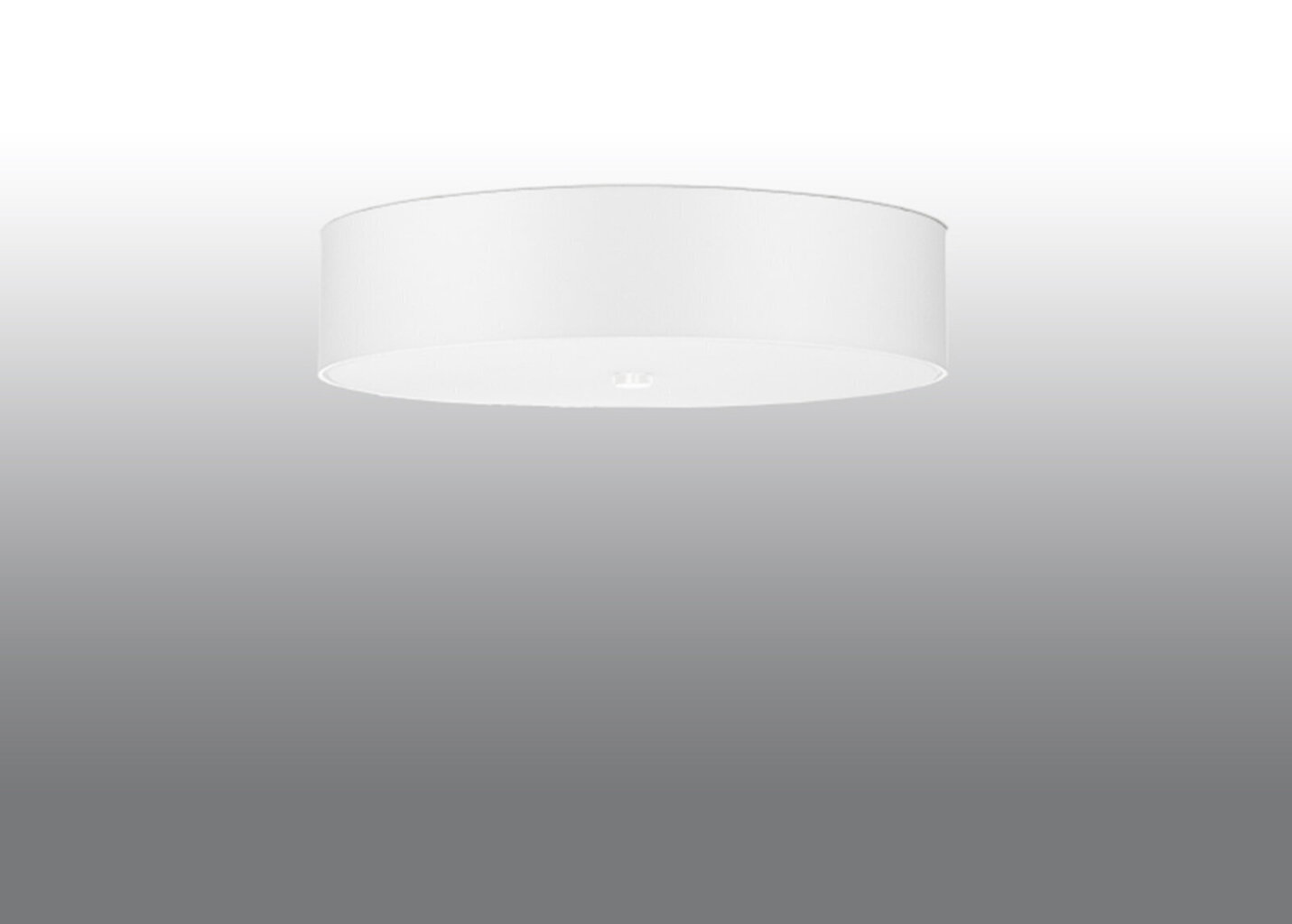 Sollux griestu lampa Skala, balta, 50 cm cena un informācija | Griestu lampas | 220.lv