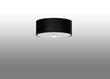 Sollux griestu lampa Skala, melna, 30 cm cena un informācija | Griestu lampas | 220.lv