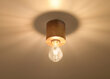 Sollux griestu lampa Salgado, brūna цена и информация | Griestu lampas | 220.lv