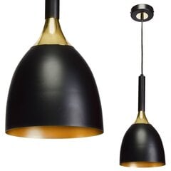 Milagro piekarināmā lampa Clark Black/Gold cena un informācija | Piekaramās lampas | 220.lv