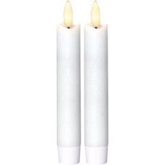 LED Vaska sveces baltas 2gb 0,06W 2x15cm 063-29 цена и информация | Подсвечники, свечи | 220.lv