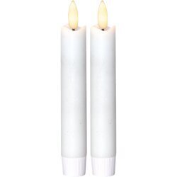 LED Vaska sveces baltas 2gb 0,06W 2x15cm 063-29 cena un informācija | Sveces un svečturi | 220.lv