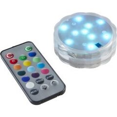 LED ūdens svece uz baterijām multi AAA 0,48W 7x2,5cm Water candle 063-02 cena un informācija | Sveces un svečturi | 220.lv