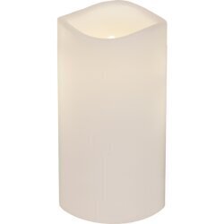 LED Plastmasas svece uz baterijām balta AAA 0,03W 7,5x15cm Paul 067-79 cena un informācija | Sveces un svečturi | 220.lv