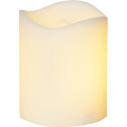 LED vaska svece uz baterijām balta 0,3W 5x7cm Flame candle 062-35 цена и информация | Sveces un svečturi | 220.lv