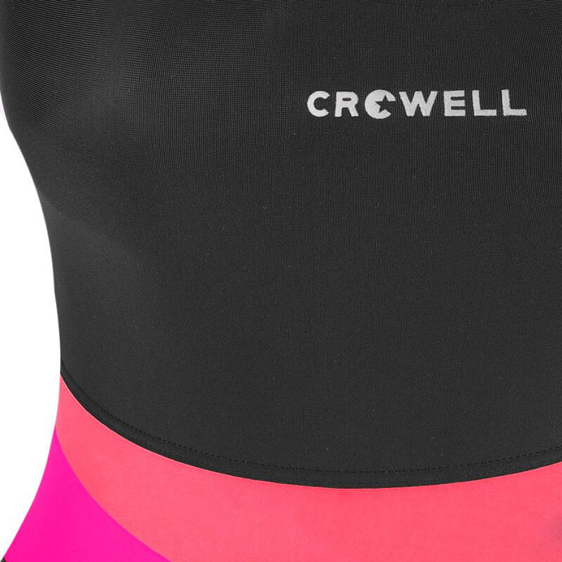 Peldkostīms sievietēm Crowell Lola col.03, melns/rozā цена и информация | Peldkostīmi | 220.lv