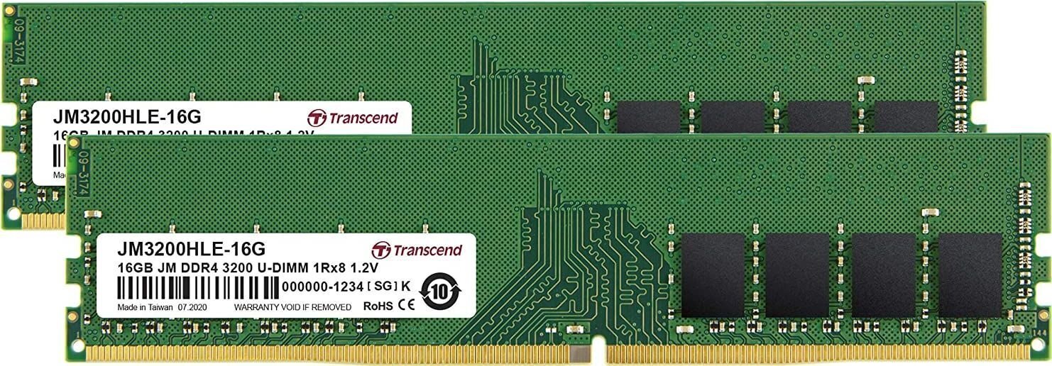 Transcend JM3200HLE-32GK cena un informācija | Operatīvā atmiņa (RAM) | 220.lv