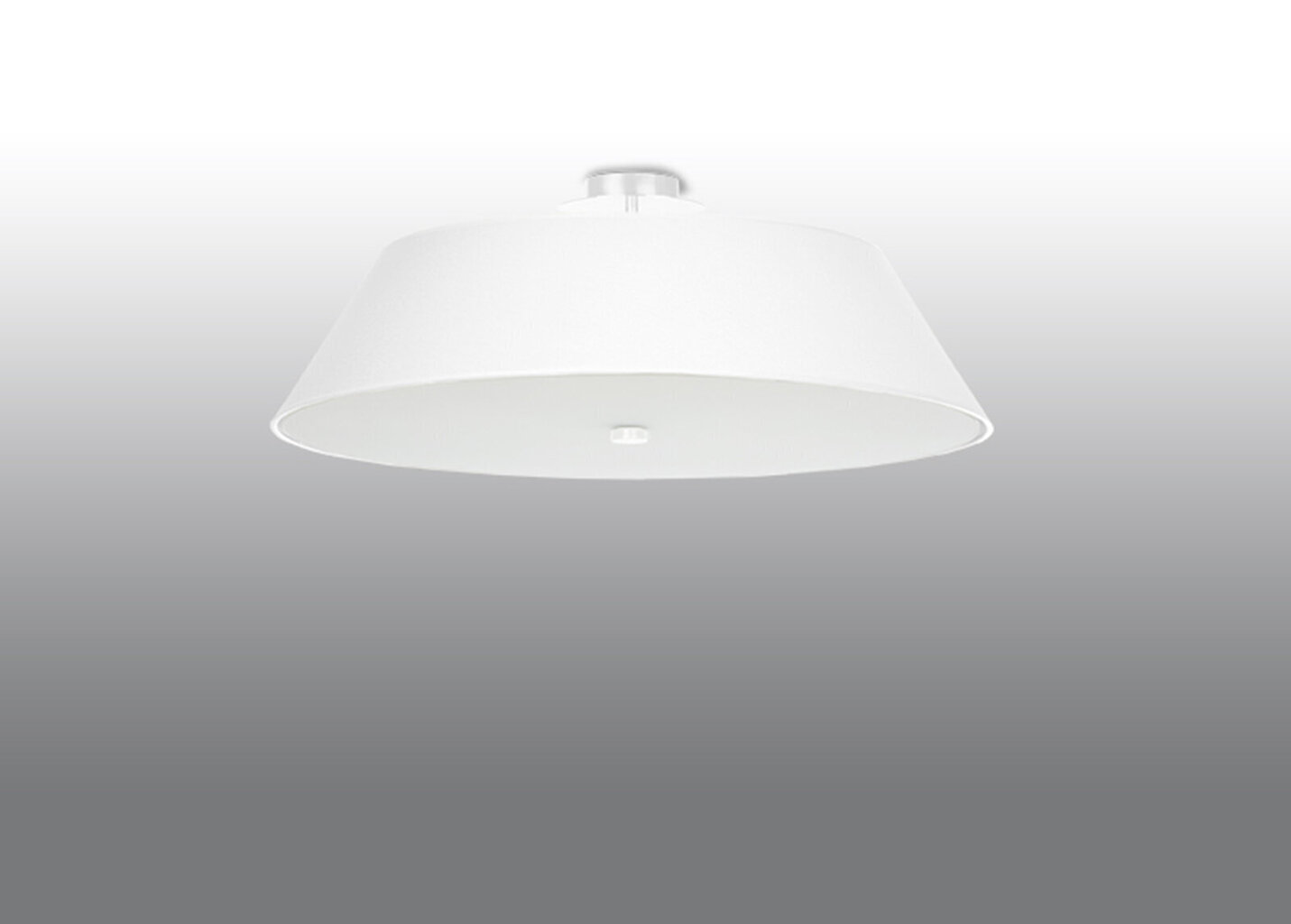 Sollux griestu lampa Vega, balta, 60 cm цена и информация | Griestu lampas | 220.lv