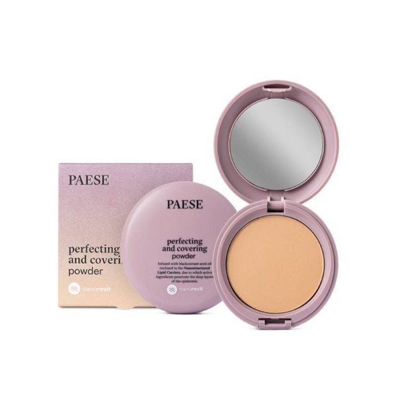 Paese Nanorevit Perfecting and Covering Powder pūderis 9 g, 06 Honey cena un informācija | Grima bāzes, tonālie krēmi, pūderi | 220.lv