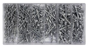 Kniežu komplekts, alumīnija Yato YT-36420, 400 gab цена и информация | Механические инструменты | 220.lv