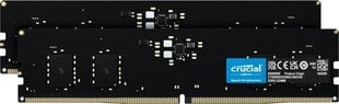 Crucial 64GB DDR5 4800 MHz UDIMM cena un informācija | Operatīvā atmiņa (RAM) | 220.lv