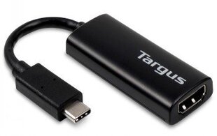 TARGUS USB-C TO HDMI ADAPTOR BLACK cena un informācija | Portatīvo datoru dzesēšanas paliktņi un citi piederumi | 220.lv