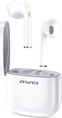 Awei AWEI050WHT цена и информация | Наушники с микрофоном Asus H1 Wireless Чёрный | 220.lv
