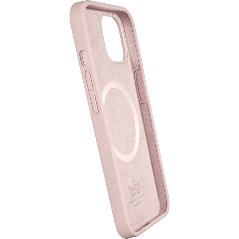 Icon Mag Puro maciņš piemērots iPhone 12-12Pro, rozā cena un informācija | Telefonu vāciņi, maciņi | 220.lv