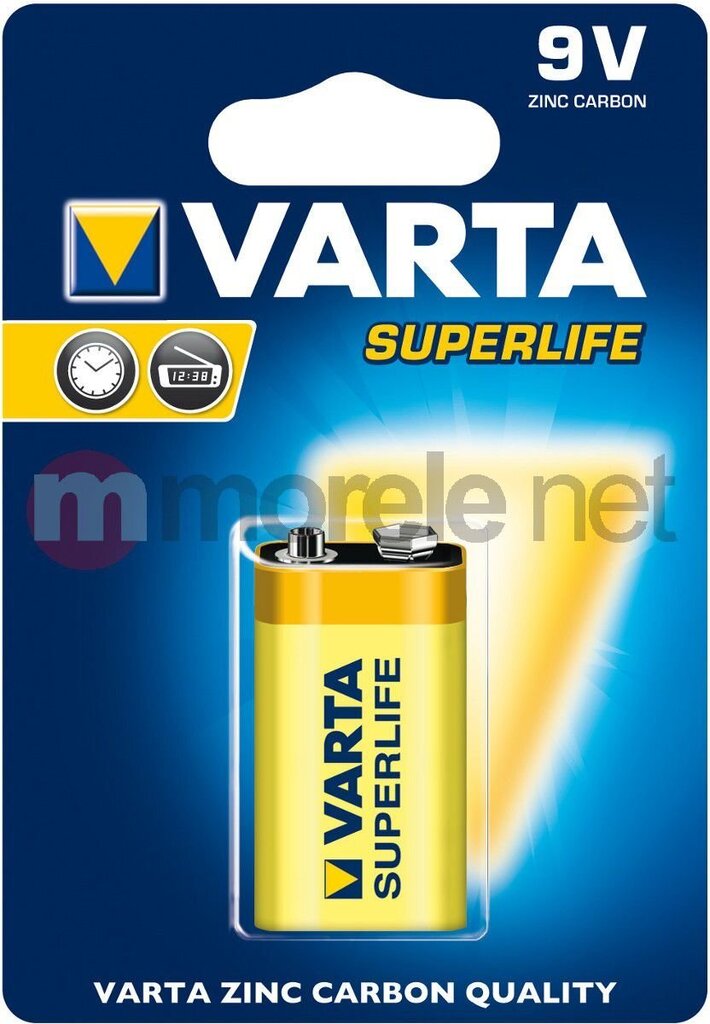 Varta Superlife baterija cena un informācija | Baterijas | 220.lv