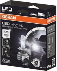 Автомобильные лампы Osram Ledriving HL LED H4 цена и информация | Автомобильные лампочки | 220.lv