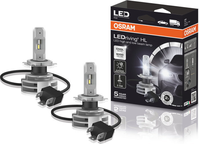 Auto spuldzes Osram Ledriving HL LED H4 цена и информация | Auto spuldzes | 220.lv