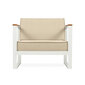 Āra krēsls Calme Jardin Tahiti, smilškrāsas cena un informācija | Dārza krēsli | 220.lv