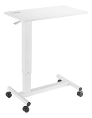 Regulējama augstuma sānu galdiņš Deltaco Office cena un informācija | Datorgaldi, rakstāmgaldi, biroja galdi | 220.lv