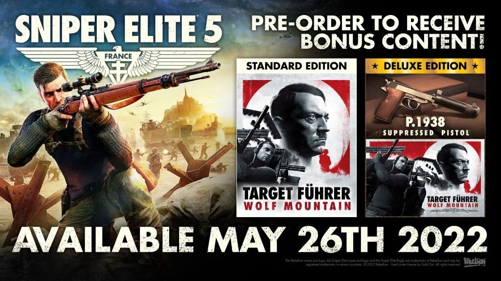 Sniper Elite 5 Deluxe Edition Playstation 5 PS5 spēle cena un informācija | Datorspēles | 220.lv