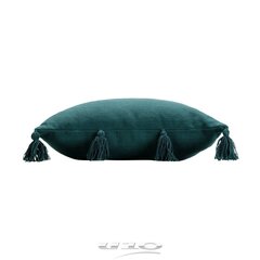 Декоративная подушка Tasselina Petroleum Blue цена и информация | Декоративные подушки и наволочки | 220.lv