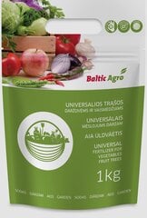 Baltic Agro Универсальное садовое удобрение, 1 кг цена и информация | Рассыпчатые удобрения | 220.lv