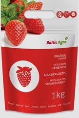 Baltic Agro Zemeņu mēslojums, 1 kg цена и информация | Рассыпчатые удобрения | 220.lv