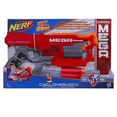 NERF бластер N-Strike Elite Mega: CycloneShock цена и информация | Конструктор автомобилей игрушки для мальчиков | 220.lv