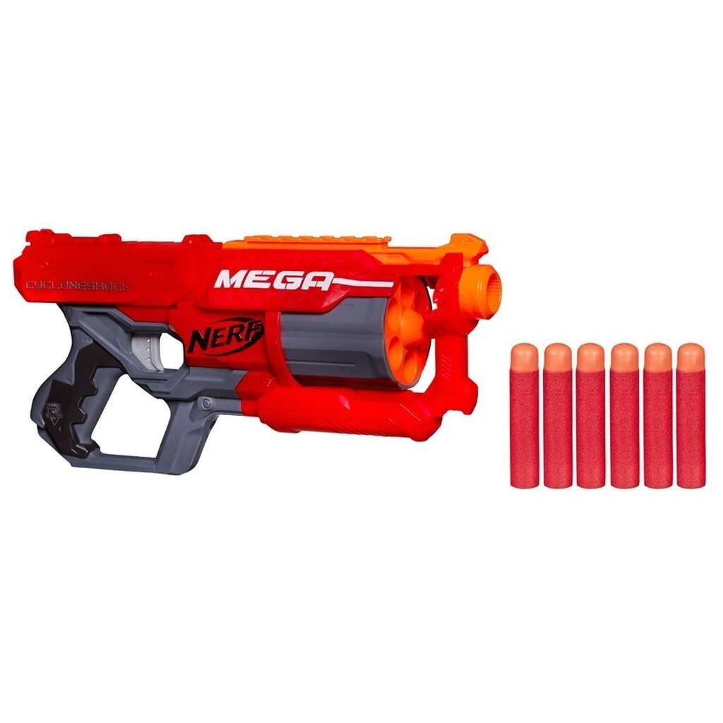 Rotaļu šautene Hasbro Nerf Mega Cycloneshock cena un informācija | Rotaļlietas zēniem | 220.lv
