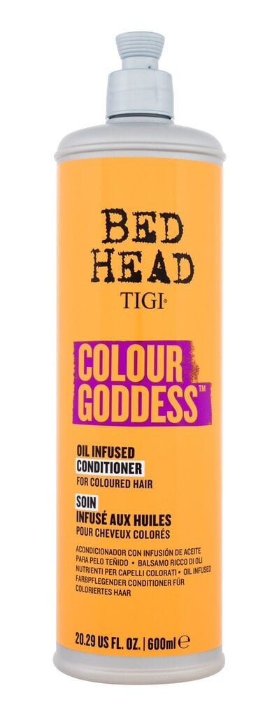 Kondicionieris krāsotiem matiem Tigi Bed Head Colour Goddess, 600 ml цена и информация | Matu kondicionieri, balzāmi | 220.lv