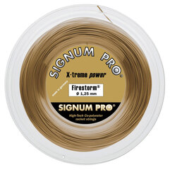 Tenisa stīgas Signum Pro FIRESTORM 200m, 1.25mm cena un informācija | Āra tenisa preces | 220.lv