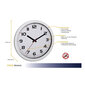 Sienas pulkstenis TFA 60.3050, balts cena un informācija | Pulksteņi | 220.lv
