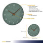 Sienas pulkstenis TFA 60.3054, zaļš cena un informācija | Pulksteņi | 220.lv