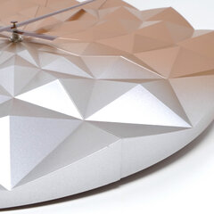 Sienas pulkstenis TFA Diamond, rozā zelta metāls цена и информация | Часы | 220.lv
