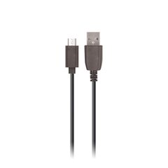 Setty cable USB - microUSB 1,0 m 1A black цена и информация | Кабели для телефонов | 220.lv