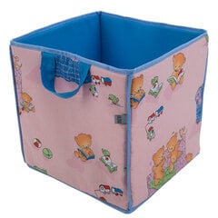 PATIO bērnu kaste Misie, 30x30x30 cm cena un informācija | Veļas grozi un mantu uzglabāšanas kastes | 220.lv