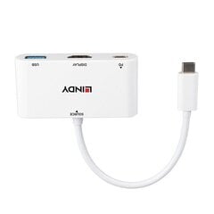 I/O Lindy 43340, USB-C/HDMI цена и информация | Адаптеры и USB разветвители | 220.lv