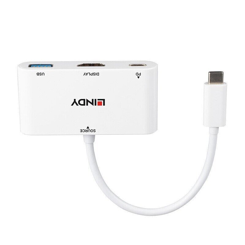 I/O Lindy 43340, USB-C/HDMI цена и информация | Adapteri un USB centrmezgli | 220.lv