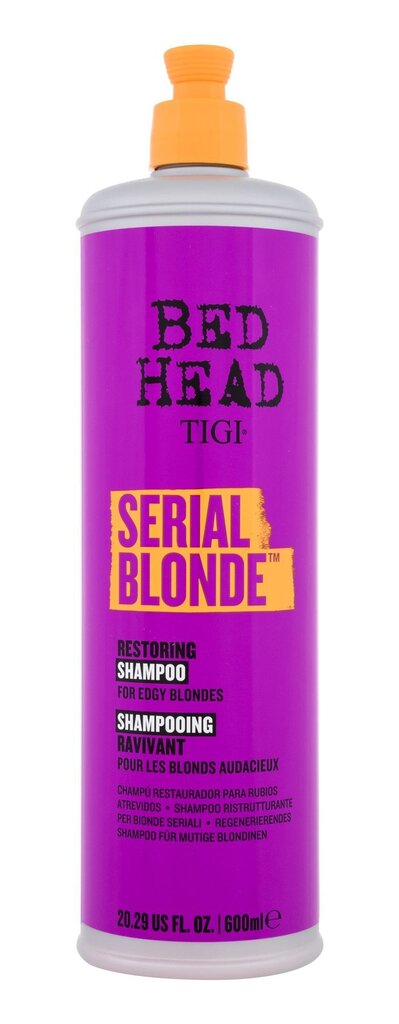 Šampūns gaišiem matiem Tigi Bed Head Serial Blonde 600 ml cena un informācija | Šampūni | 220.lv