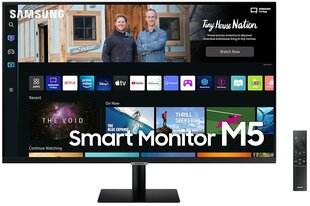 LCD Monitor|SAMSUNG|S32BM500EU|32"|TV Monitor/Smart|Panel VA|1920x1080|16:9|60Hz|4 ms|Speakers|Tilt|Colour Black|LS32BM500EUXEN cena un informācija | Monitori | 220.lv