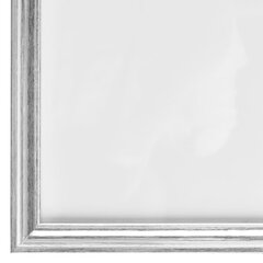 vidaXL foto rāmji, 3 gab., sienai, galdam, sudrabaini, 21x29,7 cm, MDF цена и информация | Рамки, фотоальбомы | 220.lv