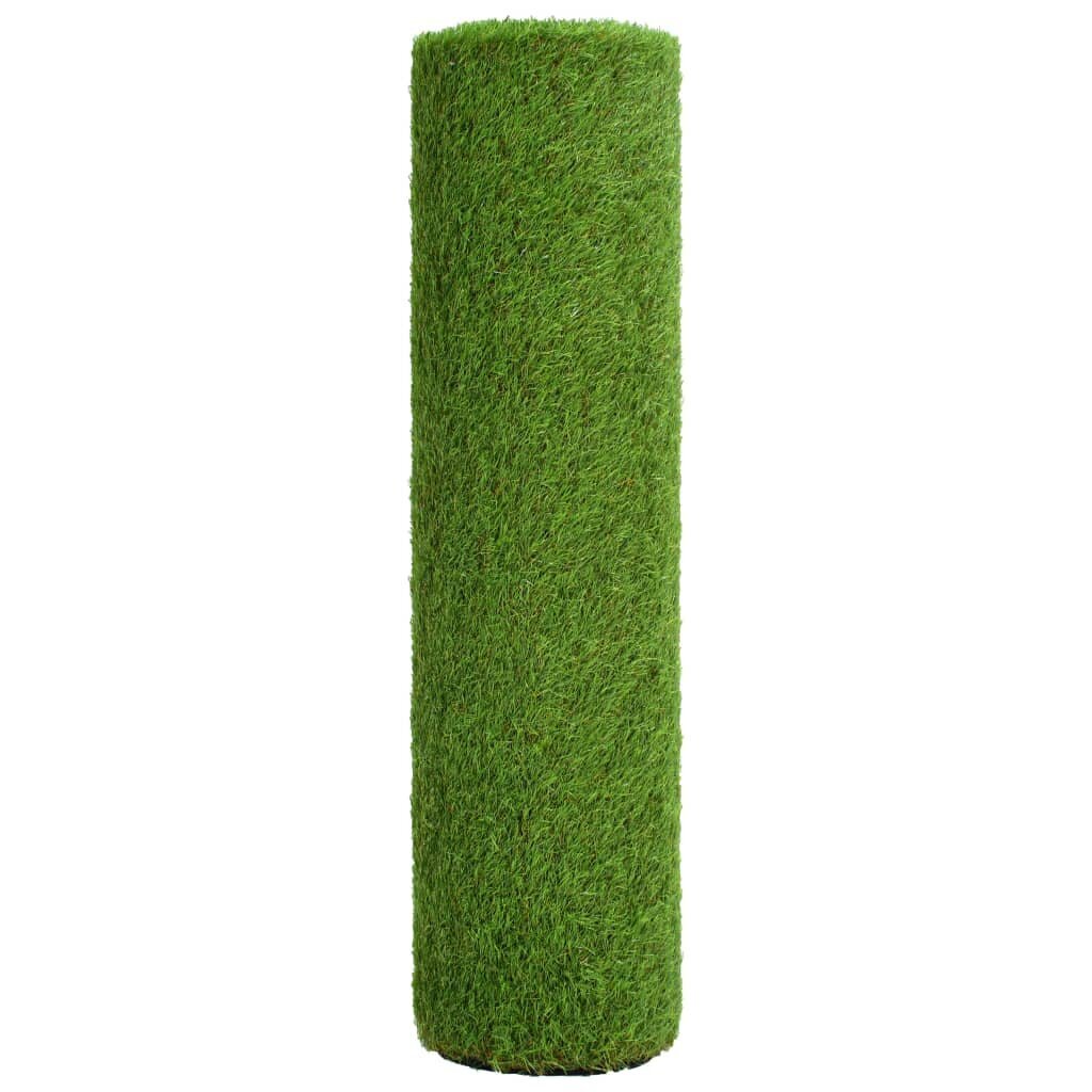 vidaXL mākslīgais zālājs, 1x15 m/40 mm, zaļš цена и информация | Mākslīgie ziedi | 220.lv
