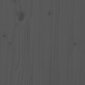 vidaXL naktsskapīši, 2 gab., pelēki, 35x34x32 cm, priedes masīvkoks cena un informācija | Naktsskapīši | 220.lv