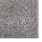 vidaXL paklājs, 80x150 cm, pelēks cena un informācija | Paklāji | 220.lv